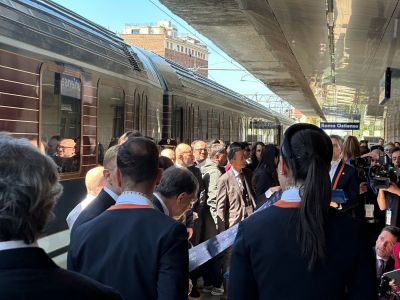 La Dolce Vita Orient Express debutta a Roma: il nuovo treno di lusso Made in Italy