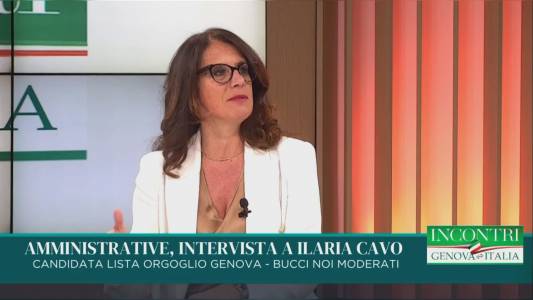 Elezioni, Cavo (NM) a Telenord: "Genova non può fermarsi e noi con Piciocchi sindaco la porteremo avanti"