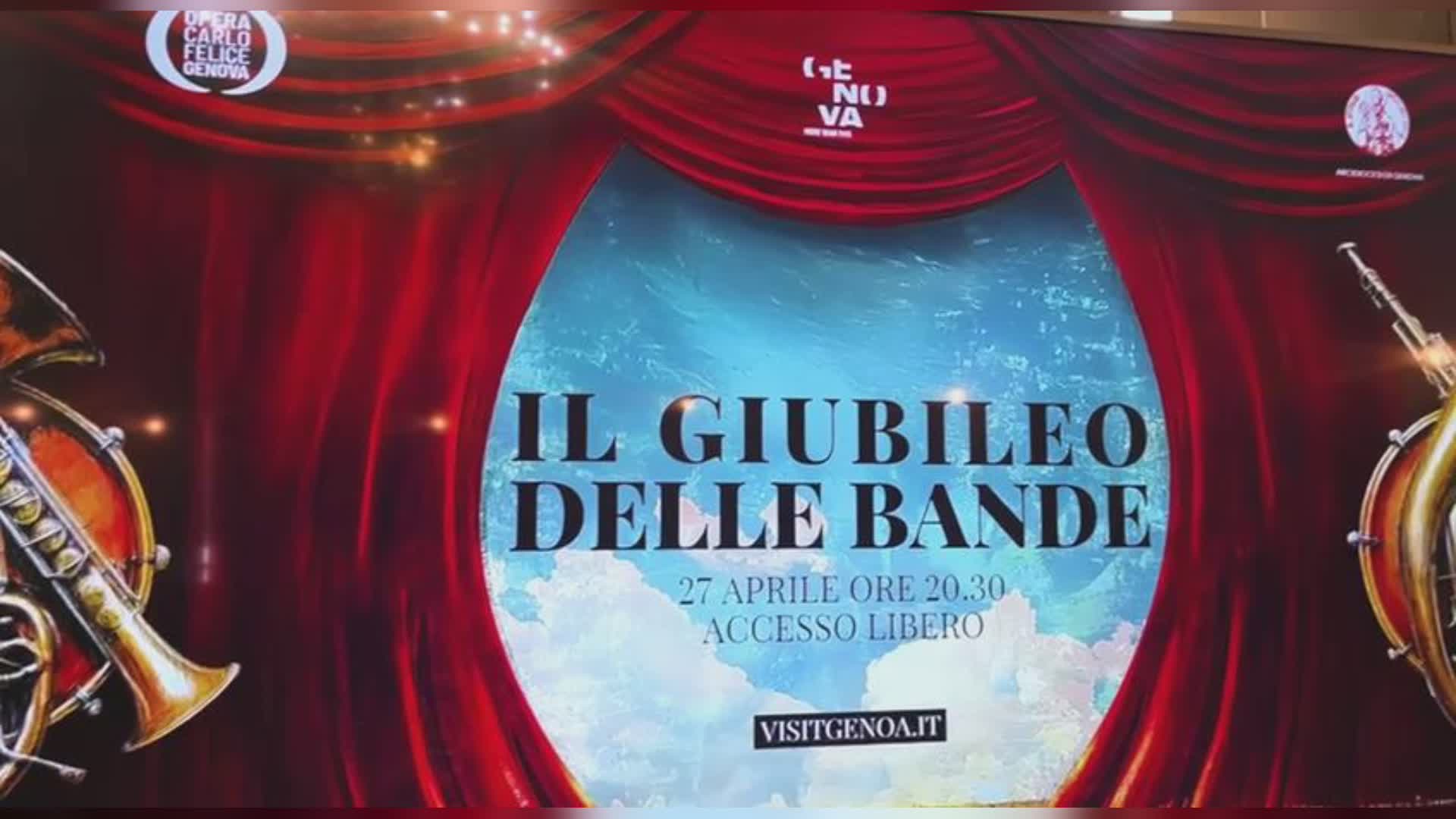 Le bande genovesi tornano in scena, concerto al Carlo Felice dopo quindici anni