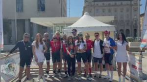 La Spezia, oltre 200 ciclisti in pista alla Cinque Terre Passion Ride: tra i partecipanti anche uno svizzero di 88 anni