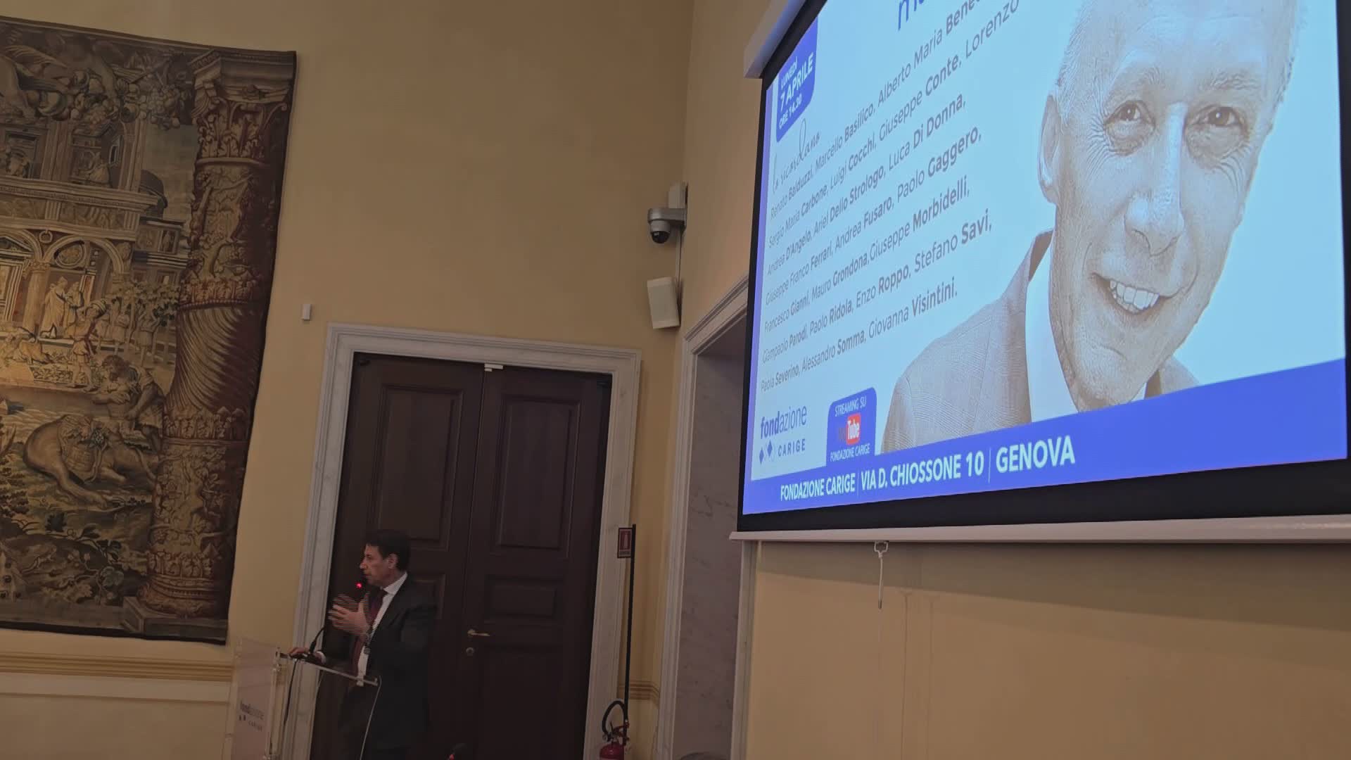 Genova, Fondazione Carige ricorda Guido Alpa: "Un uomo del nuovo millennio con dei principi dell'800"