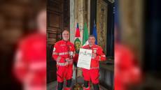 Genova, alla Croce Verde di Quarto la medaglia di bronzo del presidente Mattarella
