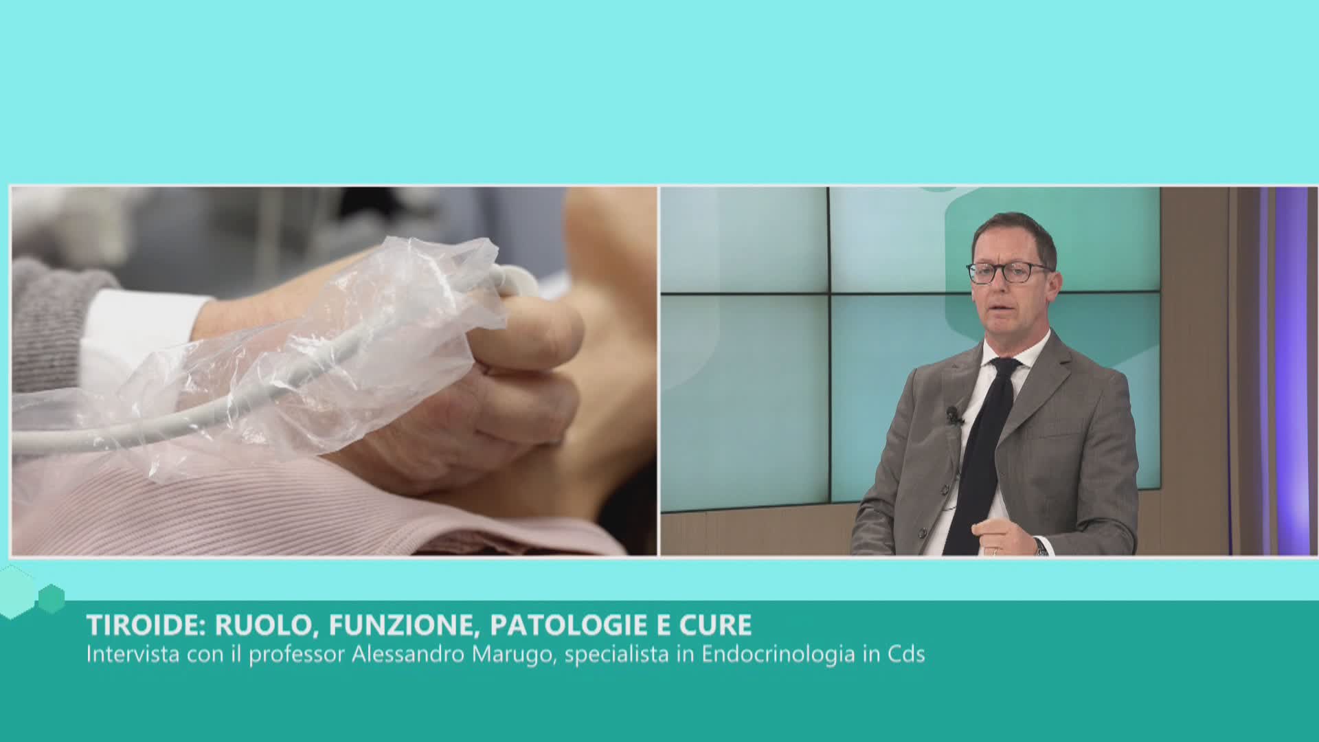 Tiroide: ruolo, funzione, patologie e cure: in studio il professor Alessandro Marugo