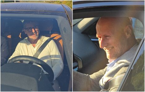 Sampdoria, primi sorrisi e foto con i tifosi per Evani e Lombardo. Applausi anche per Andrea Mancini