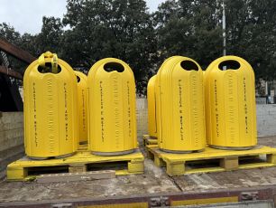 Al Porto Antico arrivano i "sabaudi", oltre 100 nuovi raccoglitori per la differenziata entro fine maggio