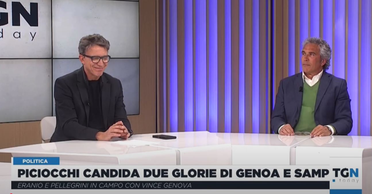 Amministrative Genova, due glorie di Genoa e Samp in campo per Piciocchi