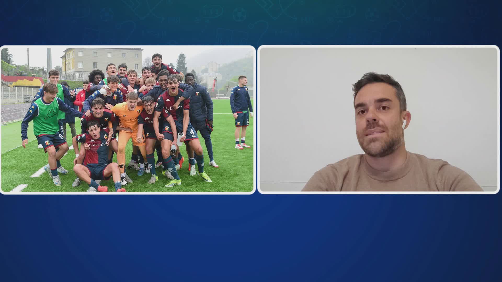 Genoa, Sbravati: "Una grande emozione la vittoria nel derby Primavera"