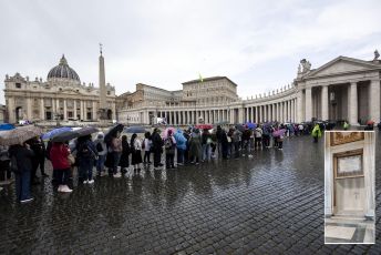 Il Vaticano conferma, Papa Francesco sarà sepolto con la pietra nera di Lavagna