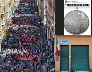 Anpi Genova sulla moneta con fascio littorio e sede vandalizzata: "Agli stupidi non si risponde"