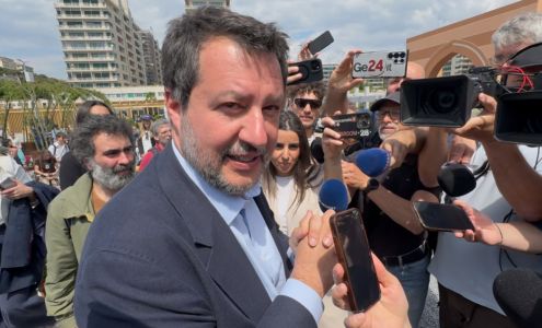 Elezioni, Salvini a Genova spinge Piciocchi: "Centrodestra e Lega hanno fatto un lavoro straordinario ma auguro il meglio alla sinistra"