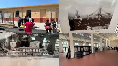 Campasso, inaugurata con una mostra la palestra del mercato ovoavicolo: aprirà a settembre. Piciocchi: "Anche l'asilo"