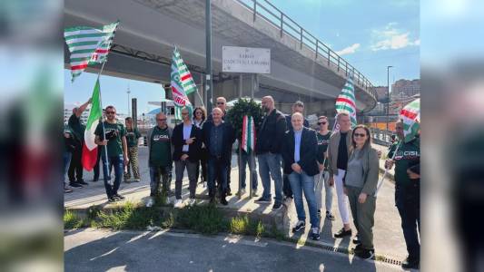 Primo maggio, commemorazione Fit Cisl Liguria in Largo Caduti sul Lavoro: “Sicurezza non può essere un lusso, ma un diritto sacrosanto"
