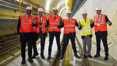 Passante Alta Velocità di Firenze, visita dei vertici FS e istituzioni toscane ai cantieri