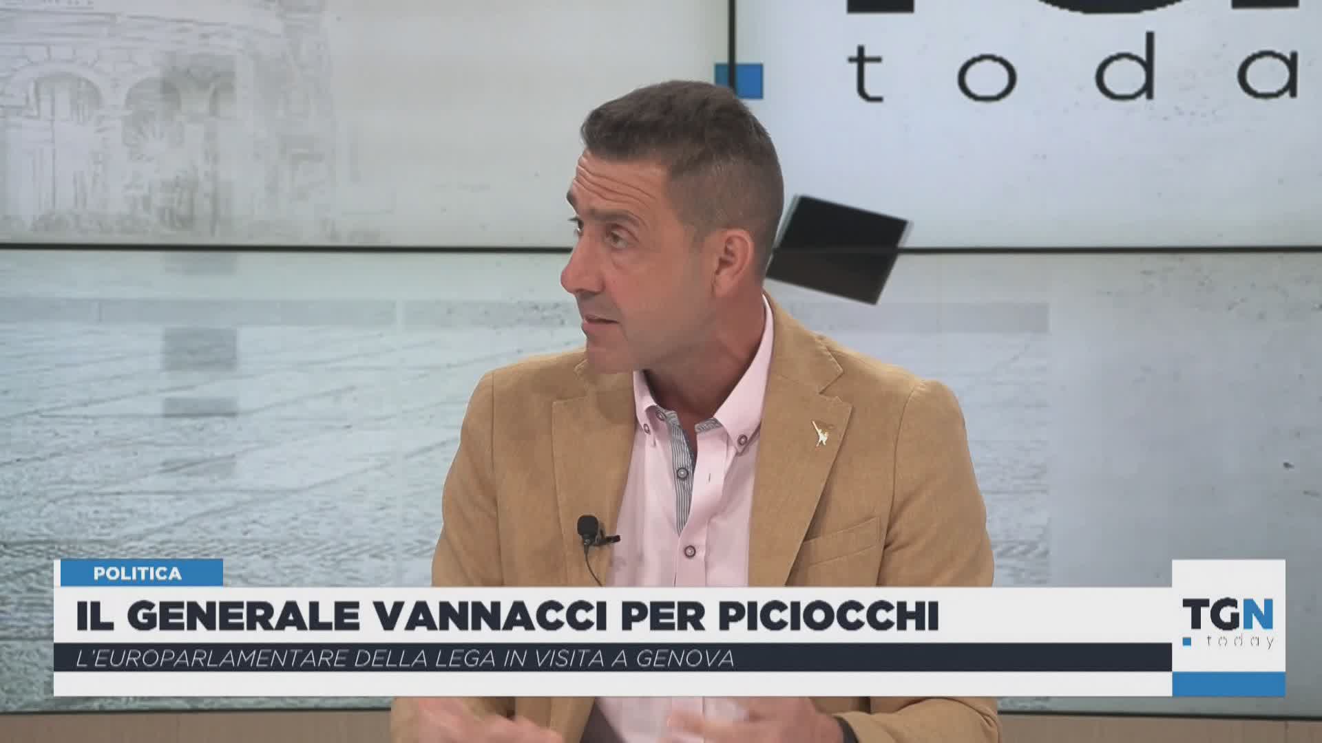 Elezioni, il generale Vannacci a Telenord: “Sinistra divisa, noi sviluppo e sicurezza”