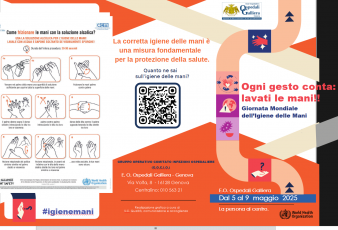 Settimana dell'igiene delle mani, le iniziative dell'ospedale Galliera