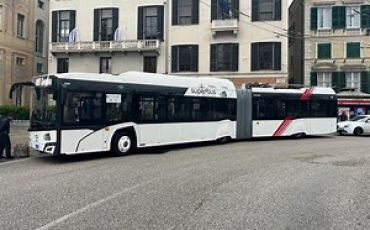 Genova: in servizio il primo dei 112 filobus del progetto Assi di Forza di AMT