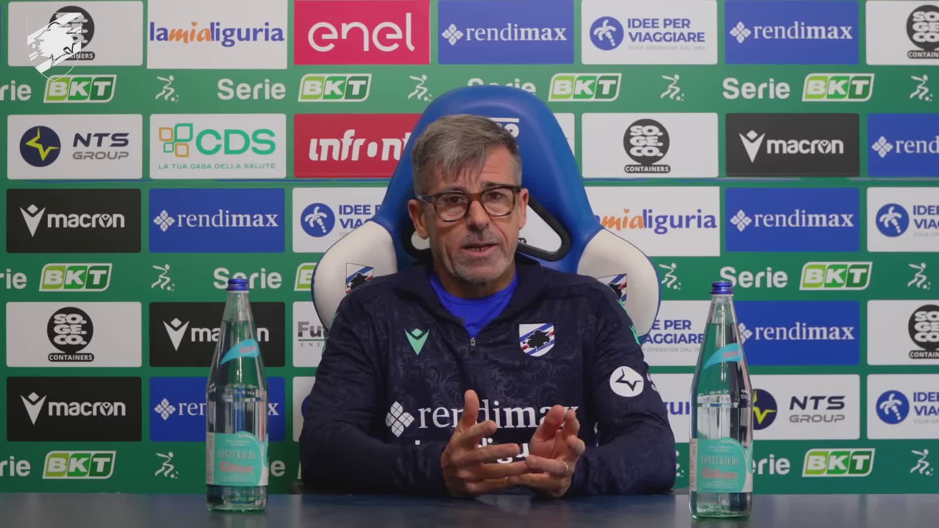 Sampdoria, Evani: "Squadra, ambiente e campo difficili a Castellamare ma pensiamo a noi stessi"