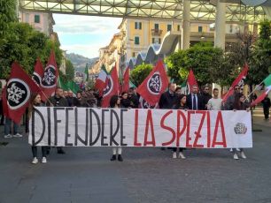 Casapound non arretra, rilancia il raduno alla Spezia in piazza Garibaldi