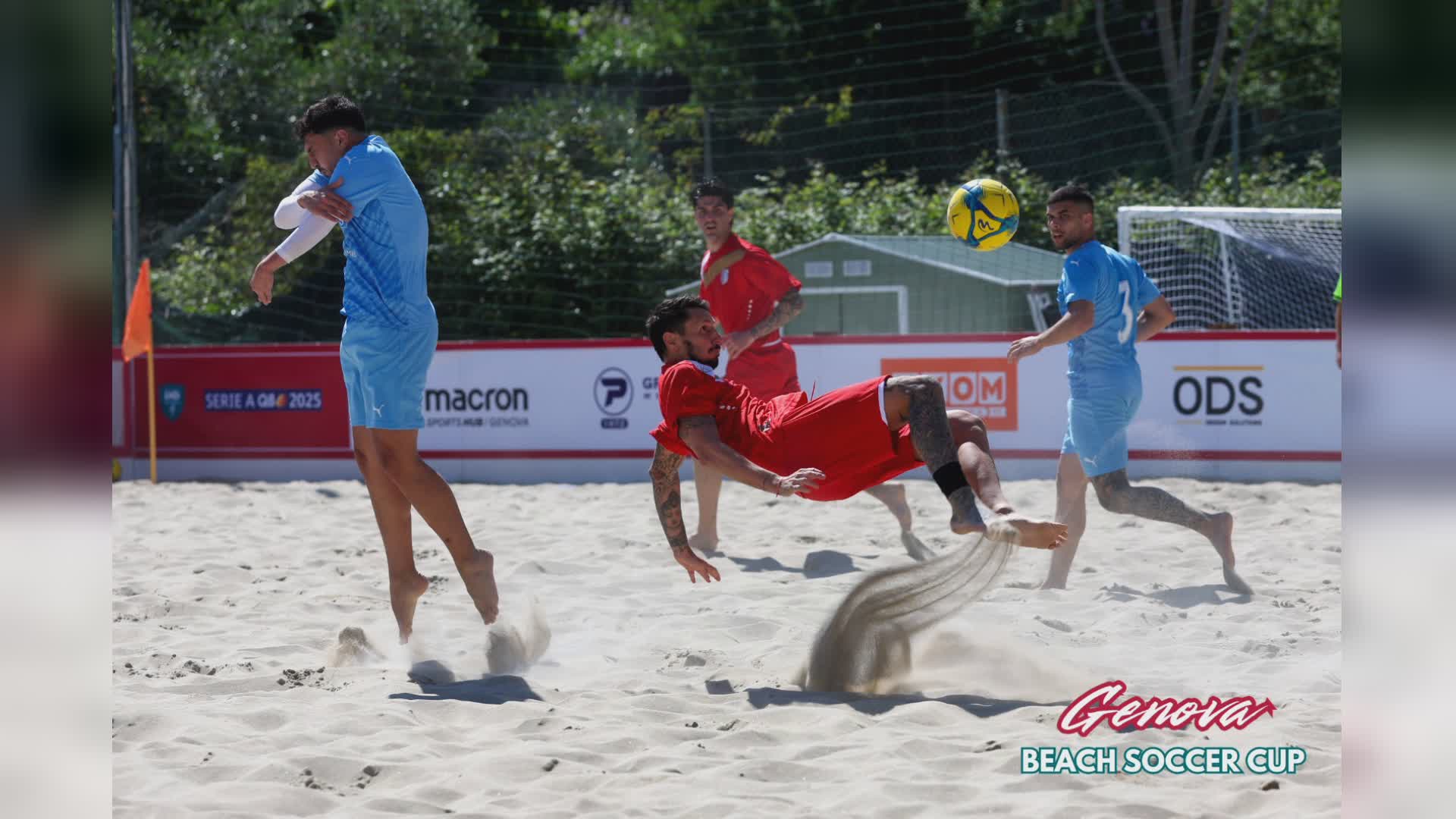 Fischio d'inizio per la Genova Beach Soccer Cup 2025