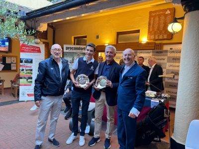 Golf Rapallo, successo per Louisiana a coppie: Massimiliano Monti e il figlio Leonardo vincono il primo premio netto   