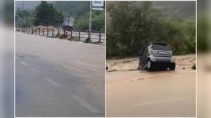 Maltempo: nubifragio nel savonese, esondato il Pora a Finale Ligure. Allagamenti nell'imperiese