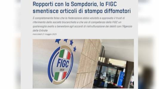 Sampdoria, Figc: "Mai valutato né approvato il trust della società blucerchiata"