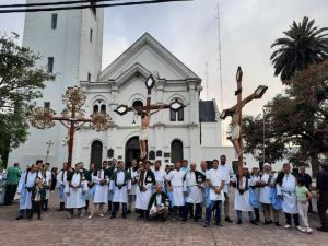 Nipote di emigranti genovesi in Argentina, parla di Genova e piange in diretta a Scignoria!