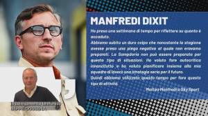 Sampdoria, Dossena: "Manfredi ha detto di avere pianificato il futuro con gli stessi collaboratori, mi auguro di no"