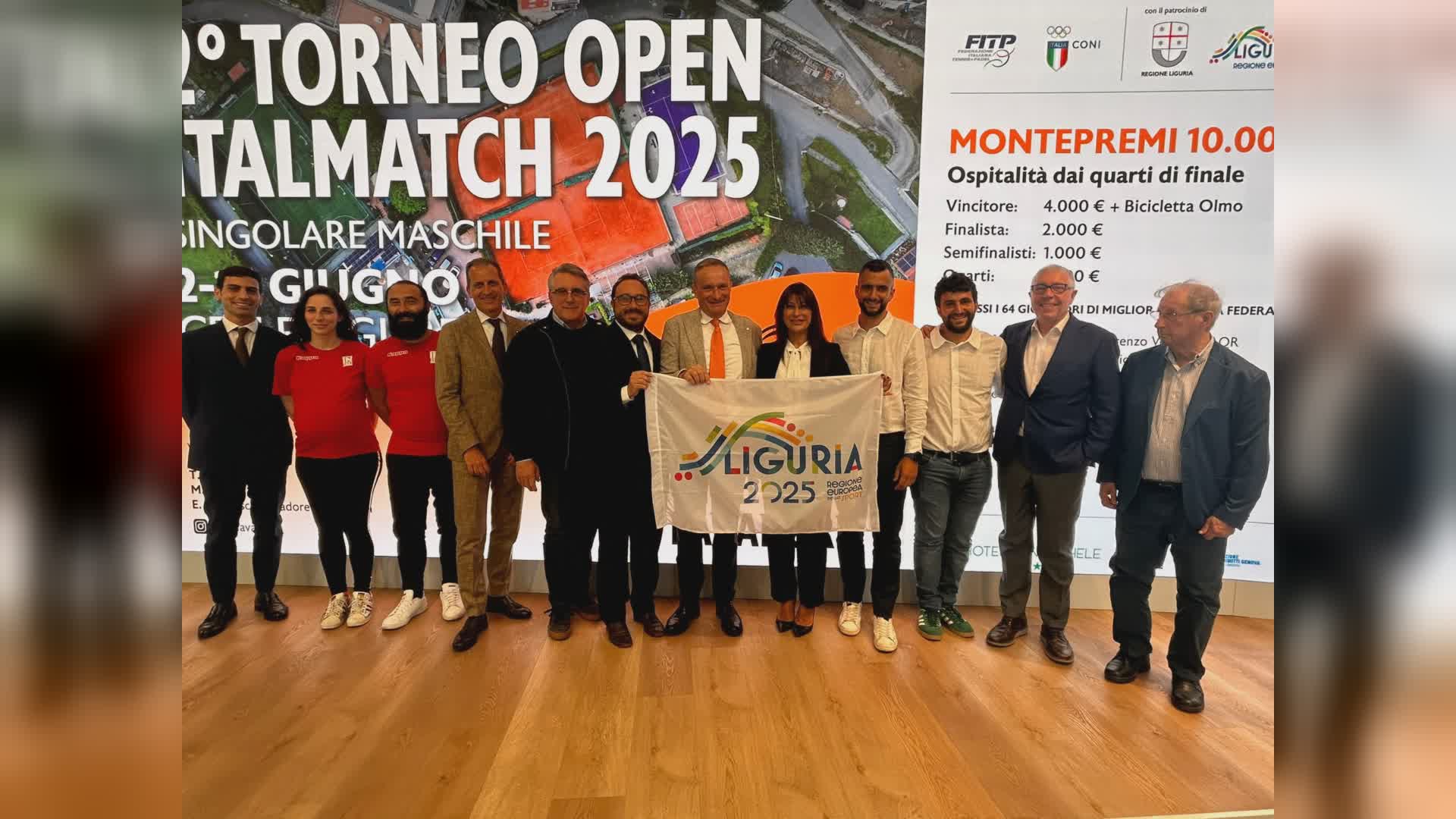 Tennis, dal 2 al 15 giugno la seconda edizione del Torneo Open Celle Ligure Italmatch