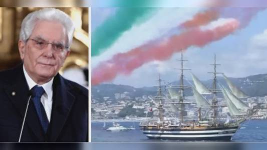 Mattarella torna a Genova il 10 giugno per l'arrivo della 'Vespucci'