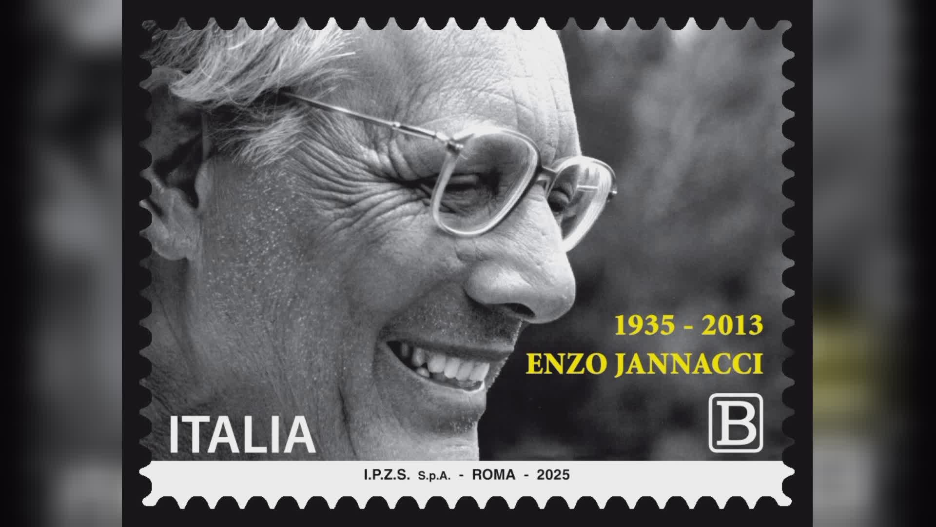 Enzo Jannacci avrebbe compiuto oggi novant'anni, un francobollo per ricordarlo