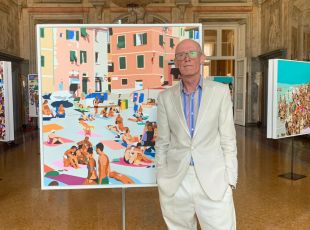 Genova, James Hawke debutta in Italia: a Villa delle Peschiere la mostra “Life in Transit”