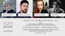 Genova, poesia: quattro autori per la finalissima del Premio Valéry 2025, con omaggio a Claudia Di Palma