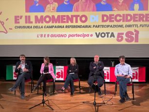 Referendum, la Cgil chiude a Sestri Ponente la campagna per i 5 sì
