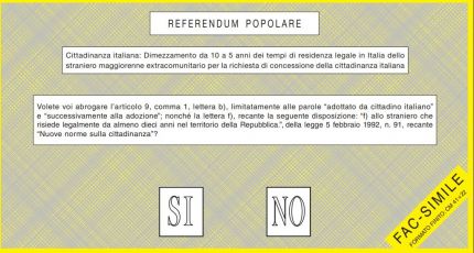Referendum sulla cittadinanza, l'approfondimento: ecco per cosa si vota