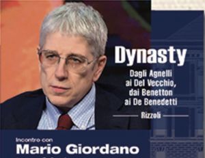 Incontri a Palazzo, Mario Giordano presenta Dynasty: “I giganti del capitalismo familiare si stanno sgretolando”