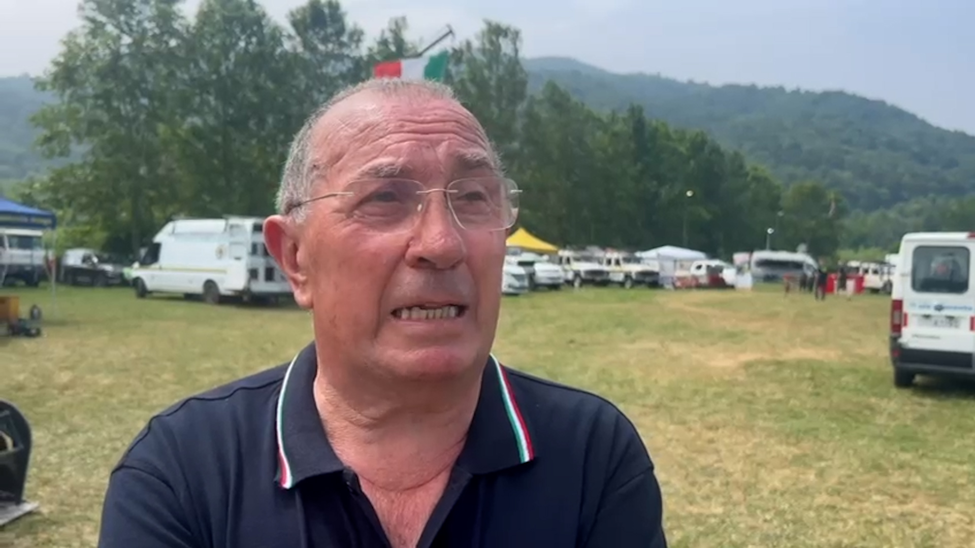 Casella, il raduno della protezione civile: “Dite alla gente che siamo tutti volontari”