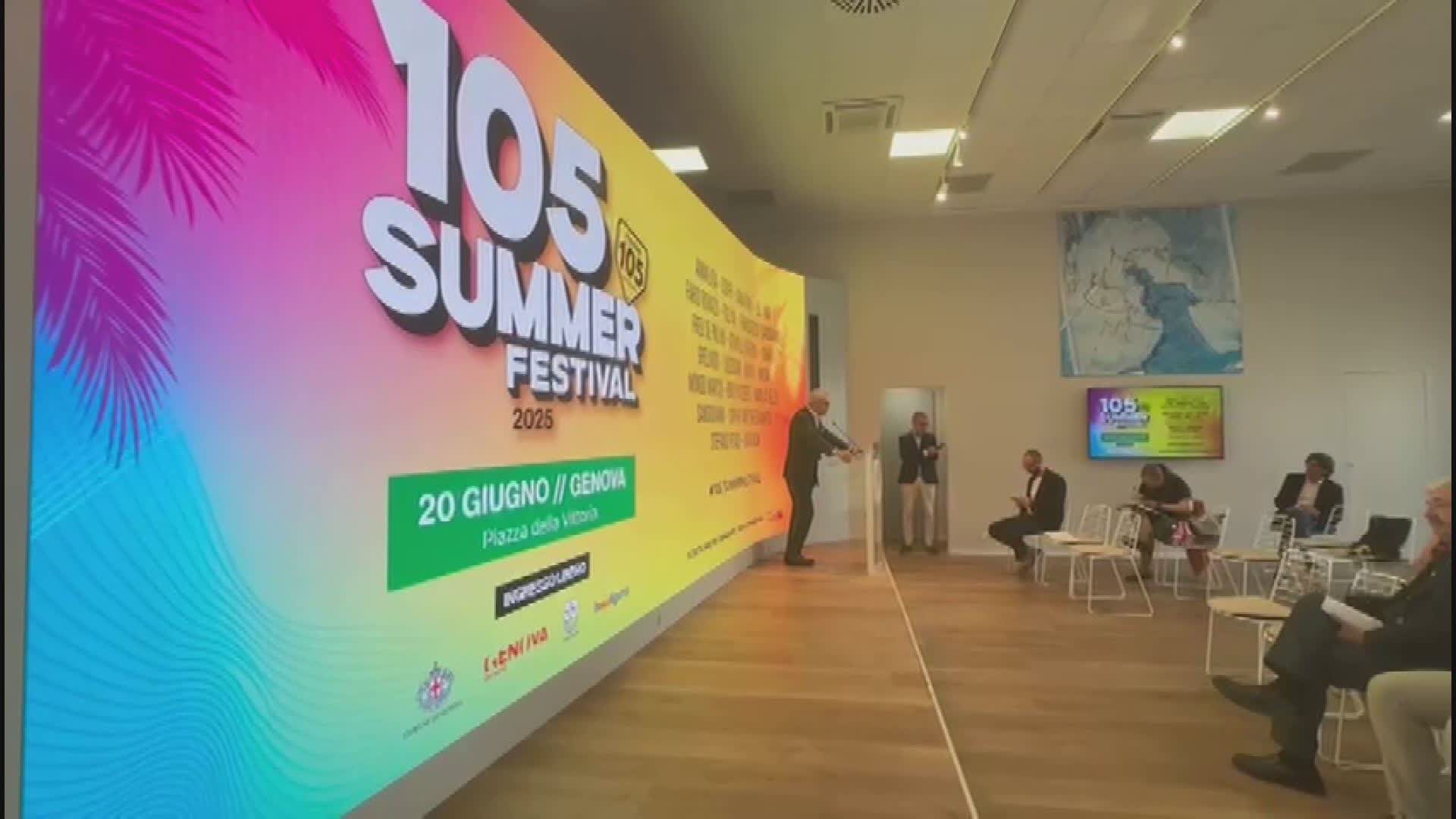 105 Summer Festival 2025: una grande festa della musica con Annalisa, Gabbani, Ghali e molti altri
