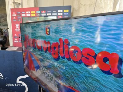 Genoa, Jerry Calà testimonial della campagna abbonamenti "Meravigliosa"