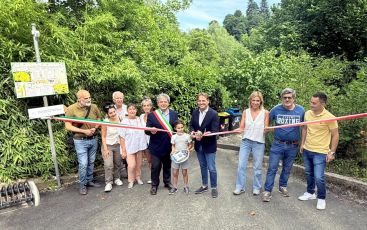 Recuperato l’antico tracciato della Chiusa di Busalla e riqualificata l’area verde di piana Nardin