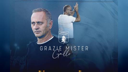 Virtus Entella, Fabio Gallo non è più l'allenatore