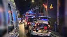 Genova: in fiamme appartamento in via della Cella, edificio evacuato dai vigili del fuoco