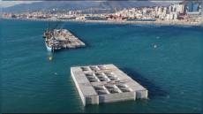 Genova, affondato il decimo megacassone: la nuova diga foranea prende forma