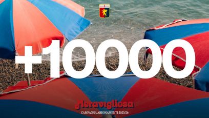Genoa, campagna abbonamenti sfonda quota 10mila: per i rinnovi c'è tempo fino al 13 luglio