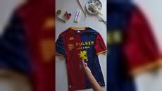 Genoa, ecco la nuova maglia Home con il Grifone vicino al cuore
