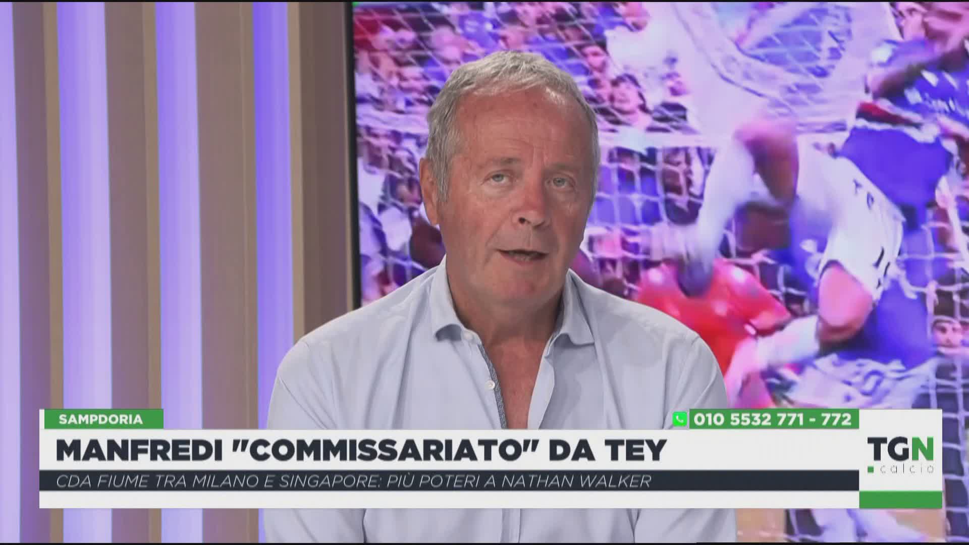 Sampdoria, Dossena: "Con una proprietà solida, Roberto Mancini potrebbe fare questo"