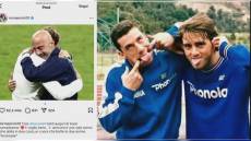 Vialli oggi avrebbe compiuto 61 anni, Mancini lo ricorda con l'abbraccio di Wembley e una frase di Aristotele