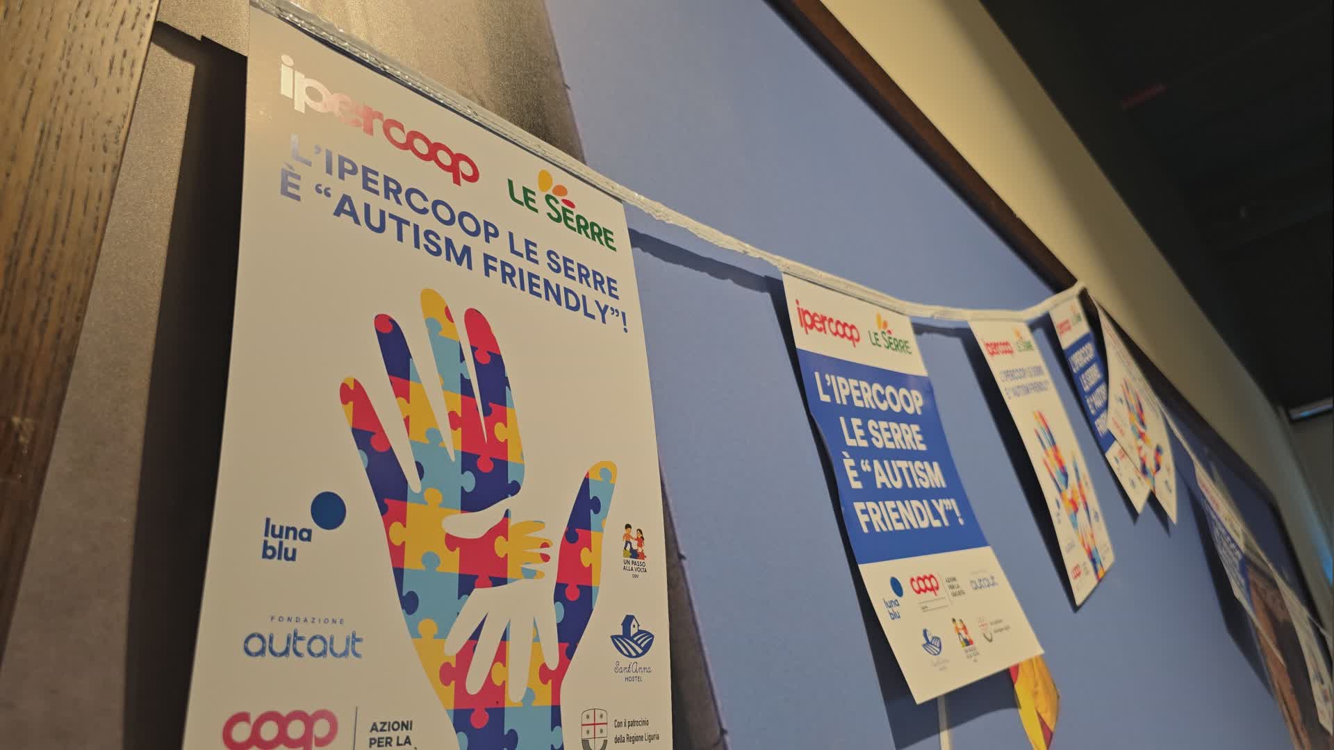 Stop agli annunci e luci meno aggressive: l'Ipercoop di Albenga diventa 'autism friendly'