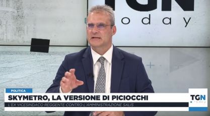 Piciocchi a Telenord su Skymetro: "La sindaca dice che non si può fare, ma la verità è che non lo vuole fare"