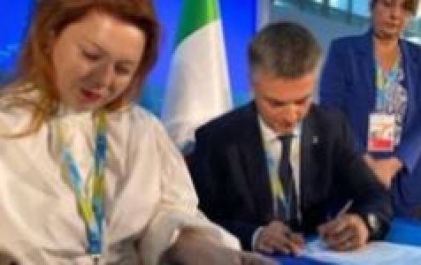 Italia e Ucraina firmano accordo per ricostruire porti e vie marittime